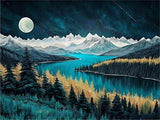 Natur 5d Diy Diamond Painting Diamant Malerei Set FL2385