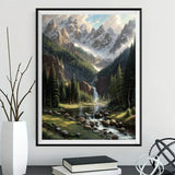 Natur 5d Diy Diamond Painting Diamant Malerei Set FL2311