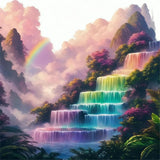 Wasserfall 5d Diy Diamond Painting Diamant Malerei Set FL6409
