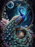 Pfau 5d Diy Diamond Painting Diamant Malerei Set FL4388