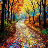 Natur 5d Diy Diamond Painting Diamant Malerei Set FL6389