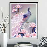 Pfau 5d Diy Diamond Painting Diamant Malerei Set AF9088