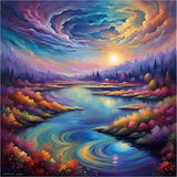 Natur 5d Diy Diamond Painting Diamant Malerei Set FL6433