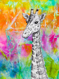 Giraffe 5d Diy Diamond Painting Diamant Malerei Set DE206790052