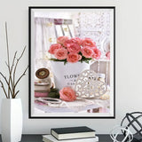 Rose 5d Diy Diamond Painting Diamant Malerei Set DE272920108