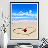 Strand 5d Diy Diamond Painting Diamant Malerei Set DP4040