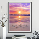 Strand 5d Diy Diamond Painting Diamant Malerei Set DP4045