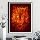 Wolf 5d Diy Diamond Painting Diamant Malerei Set DS169844475
