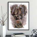 Elefant 5d Diy Diamond Painting Diamant Malerei Set DS227345171