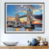 Brücke 5d Diy Diamond Painting Diamant Malerei Set DS38138737