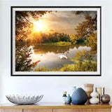 Schwan 5d Diy Diamond Painting Diamant Malerei Set DS39133899