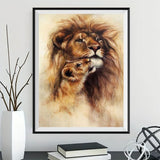 Löwe 5d Diy Diamond Painting Diamant Malerei Set DS50221112