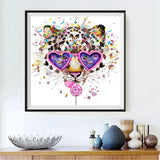 Leopard 5d Diy Diamond Painting Diamant Malerei Set DS56343293