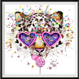 Leopard 5d Diy Diamond Painting Diamant Malerei Set DS56343293