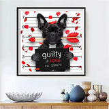 Hund 5d Diy Diamond Painting Diamant Malerei Set DS84901097