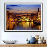 Brücke 5d Diy Diamond Painting Diamant Malerei Set DS95009673