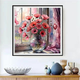 Blume 5d Diy Diamond Painting Diamant Malerei Set FL2016
