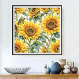 Sonnenblume 5d Diy Diamond Painting Diamant Malerei Set FL2019