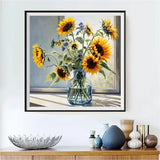 Sonnenblume 5d Diy Diamond Painting Diamant Malerei Set FL2020