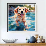 Hund 5d Diy Diamond Painting Diamant Malerei Set FL2029