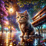 Katze 5d Diamond Painting /Diamant Malerei Set FL2051