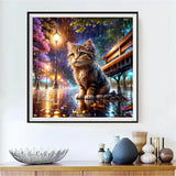 Katze 5d Diamond Painting /Diamant Malerei Set FL2051