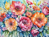 Blume 5d Diy Diamond Painting Diamant Malerei Set FL2125