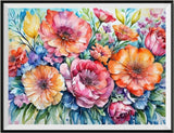 Blume 5d Diy Diamond Painting Diamant Malerei Set FL2125