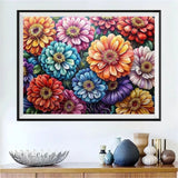 Blume 5d Diy Diamond Painting Diamant Malerei Set FL2127