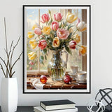 Blume 5d Diy Diamond Painting Diamant Malerei Set FL2135