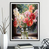 Blume 5d Diy Diamond Painting Diamant Malerei Set FL2137