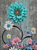 Blume 5d Diy Diamond Painting Diamant Malerei Set FL2138