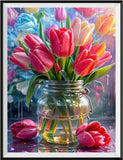 Blume 5d Diy Diamond Painting Diamant Malerei Set FL2141
