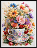 Blume 5d Diy Diamond Painting Diamant Malerei Set FL2151