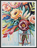 Blume 5d Diy Diamond Painting Diamant Malerei Set FL2152