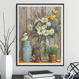 Blume 5d Diy Diamond Painting Diamant Malerei Set FL2153