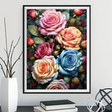 Blume 5d Diy Diamond Painting Diamant Malerei Set FL2161