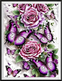 Blume 5d Diy Diamond Painting Diamant Malerei Set FL2221