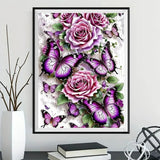 Blume 5d Diy Diamond Painting Diamant Malerei Set FL2221