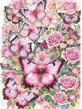 Schmetterling 5d Diy Diamond Painting Diamant Malerei Set FL2229