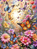 Blume 5d Diy Diamond Painting Diamant Malerei Set FL2230