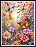 Blume 5d Diy Diamond Painting Diamant Malerei Set FL2230