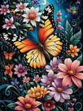 Schmetterling 5d Diy Diamond Painting Diamant Malerei Set FL2239