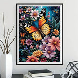 Schmetterling 5d Diy Diamond Painting Diamant Malerei Set FL2239