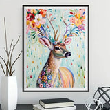 Hirsch 5d Diy Diamond Painting Diamant Malerei Set FL2301
