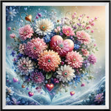 Blume 5d Diy Diamond Painting Diamant Malerei Set FL3002