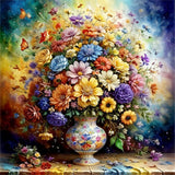 Blume 5d Diy Diamond Painting Diamant Malerei Set FL3004