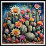 Kaktu 5d Diy Diamond Painting Diamant Malerei Set FL3021