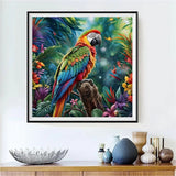 Papagei 5d Diy Diamond Painting Diamant Malerei Set FL3041