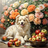 Hund 5d Diy Diamond Painting Diamant Malerei Set FL3138